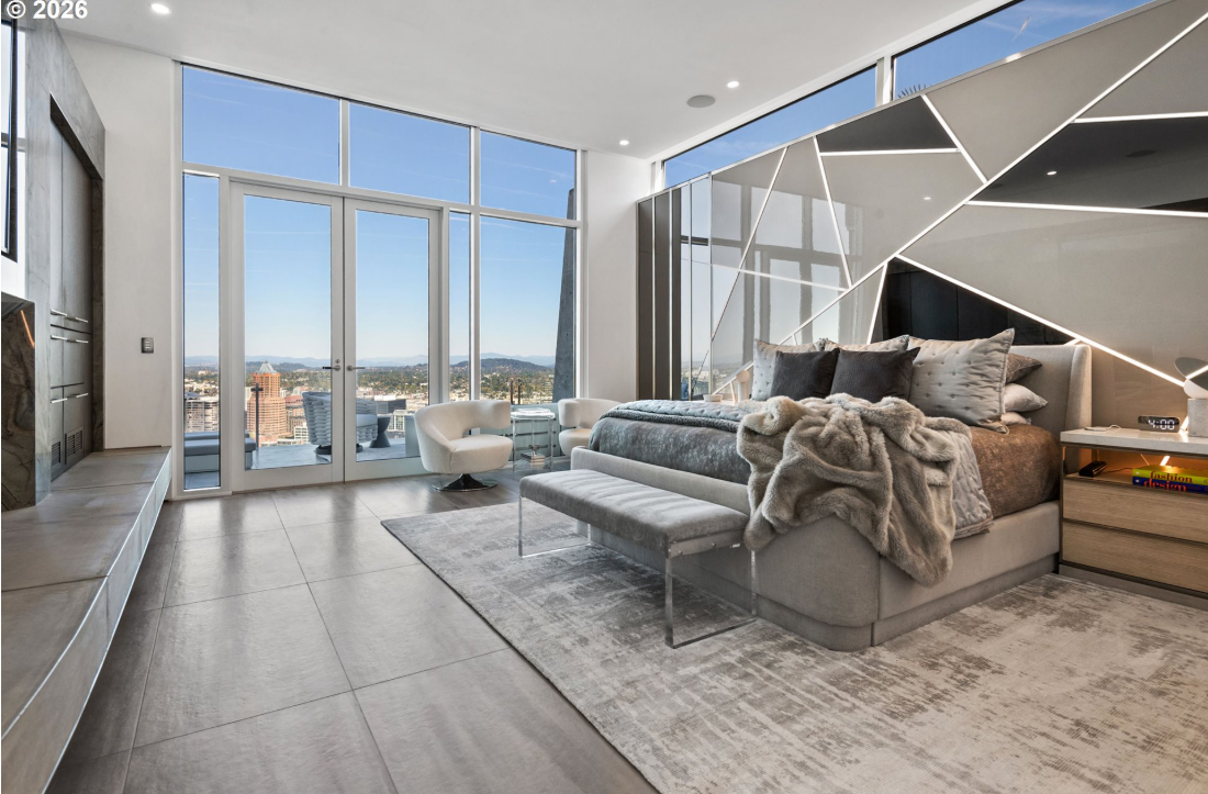 Perched High Above Portland